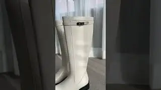 버클장식 탈부착 으로 2가지 스타일로 완성~!! #롱부츠코디 #여자롱부츠