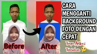 CARA HAPUS BACKGROUND FOTO DI HANDPHONE | TANPA APLIKASI