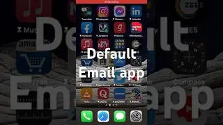 Choose default app for email in #iPhone #ios14