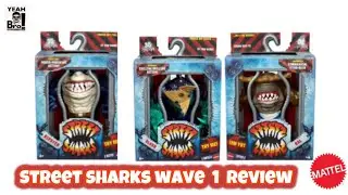 Best Jawsome Toys! 2024 Mattel's 30th Anniversary Street Sharks Wave 1 4K video review.