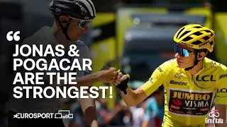 How do Tadej Pogačar and Jonas Vingegaard compare to the rest? 🧐 | Eurosport Cycling