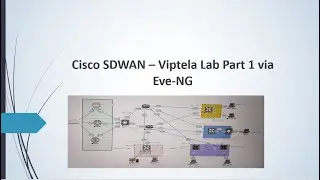 Cisco SDWAN Lab Preparation Eve NG Part -1 Ch-15 