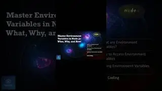 Mastering Environment Variables in Node.js | Setup & Access env variable 