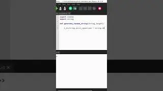 How to generate random strings with upper case letters and digits in Python