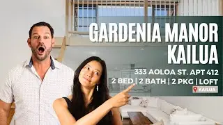 2BR 2BA Condo with Loft at Gardenia Manor | Walk to Kailua Beach & Town 🏖️🛍️