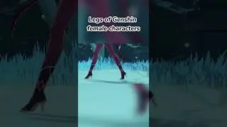 Legs of Genshin female characters| Genshin Impact