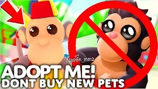 ❌НЕ ПОКУПАЙ❌ новых ОБЕЗЬЯН в Adopt Me! ПОТОМУ ЧТО... 😲Adopt Me Roblox