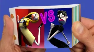M3gan VS Wednesday The Dance Off Flipbook Animation