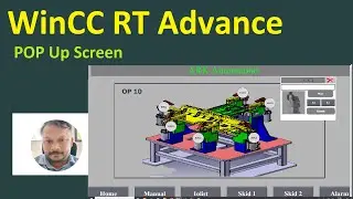 how To Create POP UP  Screen  In Tia Wincc Runtime