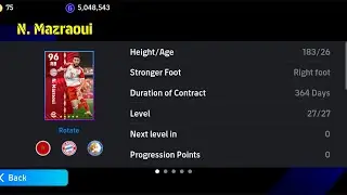 How To Train Mazraoui in eFootball 2024