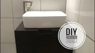 DIY Bathroom Vanity Cabinet