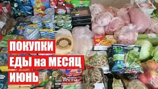 ПОКУПКИ ЕДЫ  ✔ИЮНЬ ✔ СКОЛЬКО Я ТРАЧУ? #светланабисярина