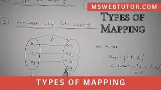 Types of Mapping in Hindi | mswebtutor.com