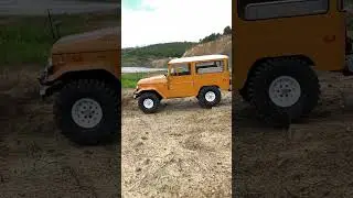 When the trail calls, the FJ40 answers! 🚙🌲 Off-roading like never before—who's coming with us?🚗