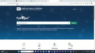How to search articles from Pubmed