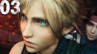 MOTORCYCLE CHASE! - Final Fantasy 7 Remake - Part 3