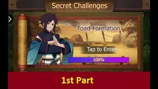 Toad Formation | Part 1 Toad Formation | toad formation in ninja saga final battle | fate night