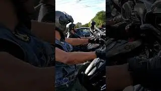 Когда на светофоре поровнялся с байкерами на Харлеях, а сам на Ямахе🥺  #путьбайкера #мото