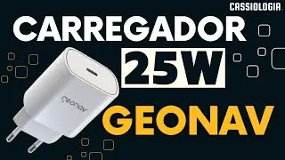 Carregador GEONAV 25W - Super comparativo vs Samsung vs Baseus