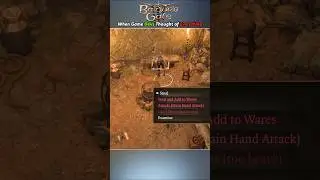 When game devs thought of everything - Baldur's Gate 3