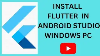 INSTALL FLUTTER IN WINDOWS 10, 11 || ANDROID STUDIO EASY STEP BY STEP PROCESS  SETUP GUIDE TUTORIAL