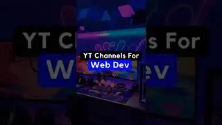 Best YouTube channels for web development course 