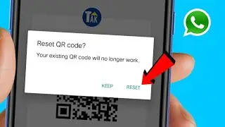 | whatsapp QR CODE | How to reset qr code on whatsapp