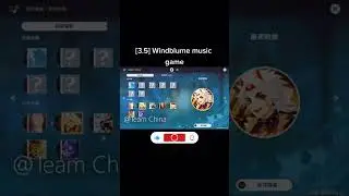 Windblume Music Game | Leak Genshin Impact 3.5
