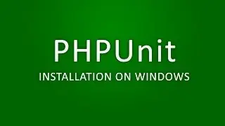 PHPUnit installation on Windows (Outdated Tutorial)
