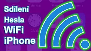 (CZ) jak sdílet heslo na wifi iphone