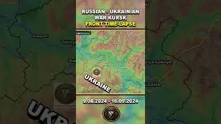 🚨 UKRAINE RUSSIA KURSK FRONT TIME-LAPSE! #timelapse #trending #viral #shorts