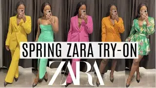 SPRING ZARA TRY-ON| GRWM VLOG