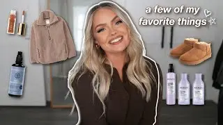 MY OCTOBER FAVORITES: hair, makeup, style & wellness