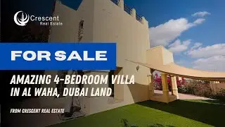 Amazing 4 Bedroom Villa for Sale in Al Waha, Dubai Land