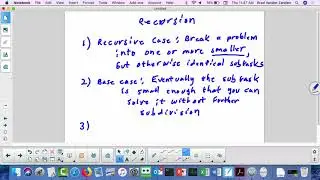 Mar29 Intro To Recursion