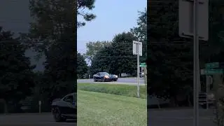 Twin Turbo Dodge Viper Leaving a Car Show