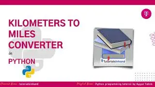 python program to convert kilometers to miles
