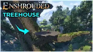 Enshrouded: Carving Out a Big Tree to Build a Forest Village!