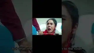 Girl wants to take poop on a plane but the toilet is not available 
