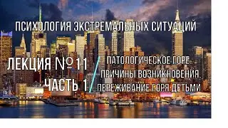 Психология экстремальных ситуаций. Лекция №11. Горевание. Часть №1. Чаплин А.В.