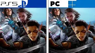 Baldur's Gate 3 | PS5 vs PC | Graphics Comparison & Visual Modes Performance