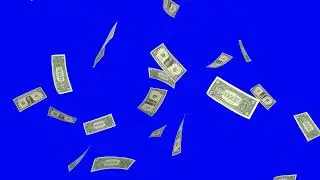 Dollar Bills | Dollar transition | Green Screen