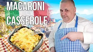 MACARONI AND CHEESE RECIPE | MACARONI CASSEROLE | Men Cook Delicious Food