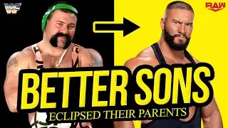 SECOND GEN | Wrestlers Eclipsing Parents!