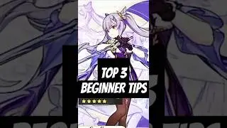3 MUST KNOW Tips for Genshin Impact Beginners in 2025!