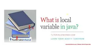 local variable in java and scope of local variable in java