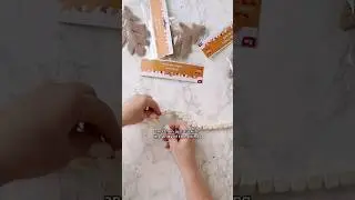 Making the easiest Dollar Tree garland for Fall! 🍁 #dollartreediy #falldecor