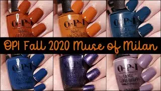 OPI Muse Of Milan | Fall 2020 | Swatch & Comparison