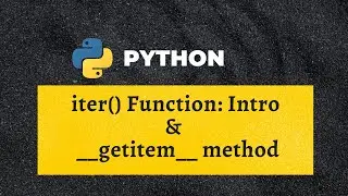 IG - 2. An intro to iter() function and understand __getitem__() method