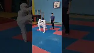 Вертушка в голову, ushiro Mawashi geri. Каратэ пацаны. 